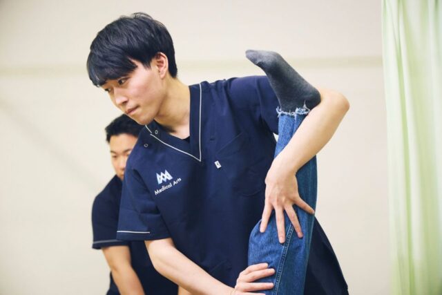 施術の写真