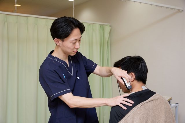 施術の写真